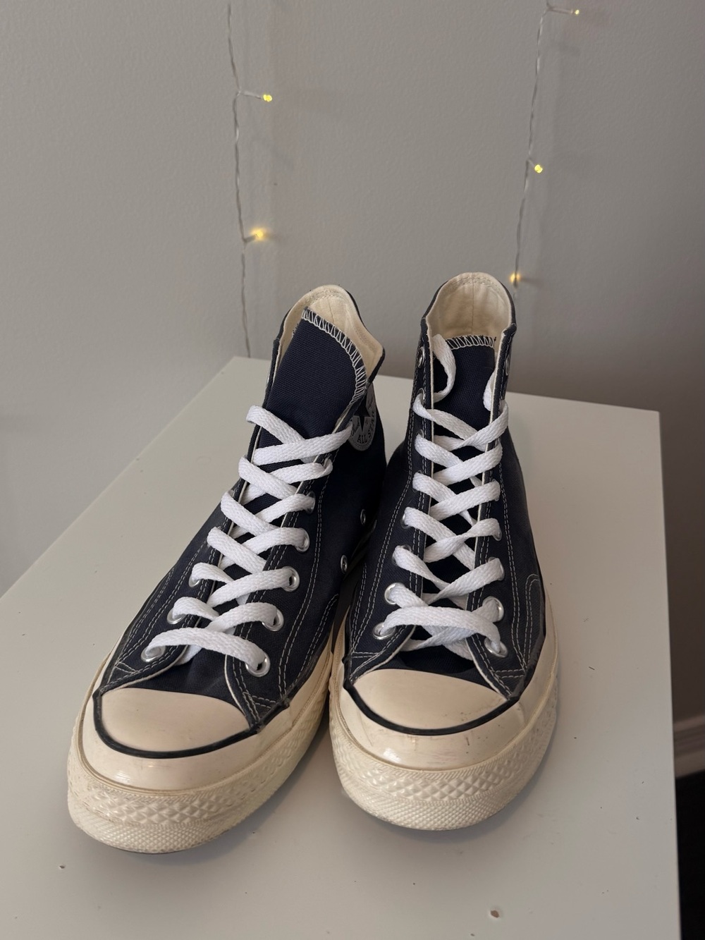 Converse Chuck 70 High Top Sneakers | Navy | Size Medium 10 Women’s | Like New